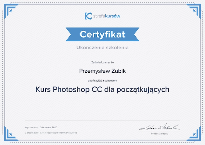 Kurs Photoshop CC,  